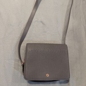 Dagne Dover Leather Crossbody - gray (GUC)